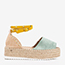 Flache Espadrilles