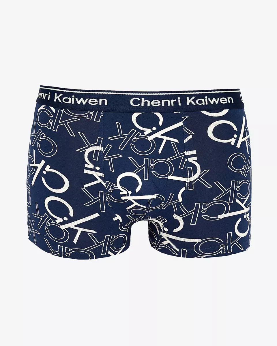 Royalfashion Jungen Boxershorts mit Aufdruck in navy blau