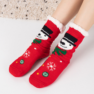 Damensocken mit Weihnachtsmuster - Unterwäsche