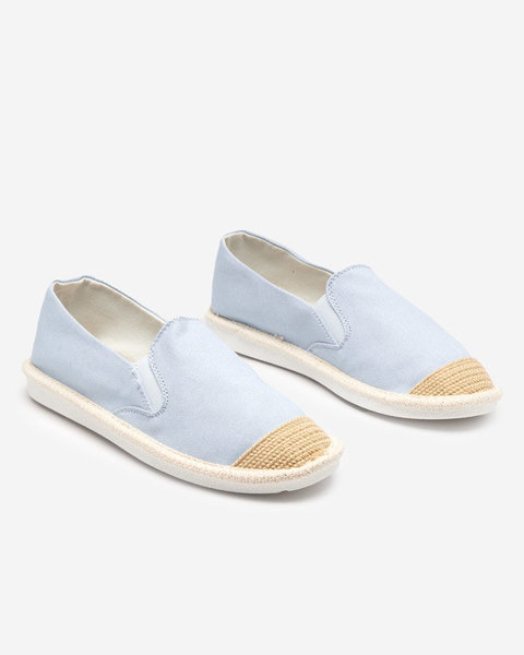 Hellblaue Damen-Espadrilles Joll- Footwear