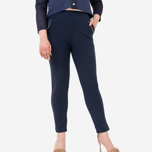 Marineblaue Treggings in ÜBERGRÖSSE für Damen - Kleidung