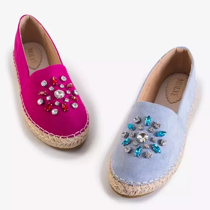 OUTLET Fuchsia Damen Espadrilles mit Lucila Verzierungen - Schuhe