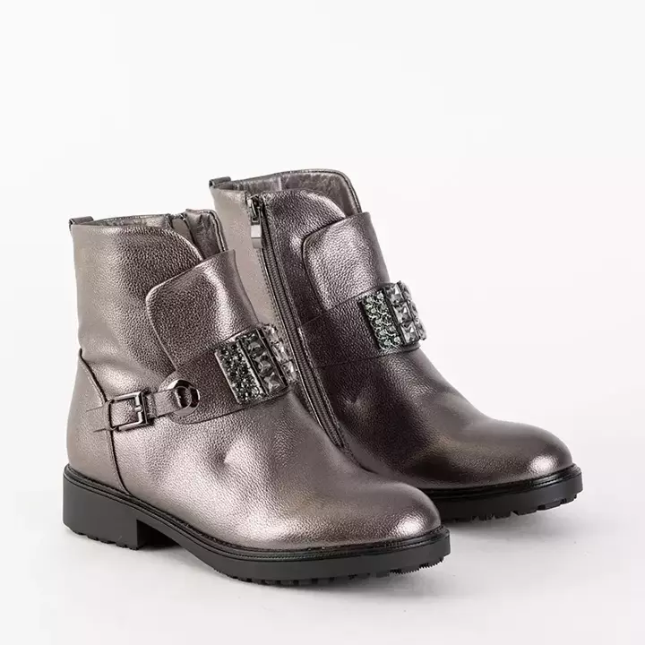 OUTLET Graphite isolierte Diamonti-Stiefel für Damen - Schuhe