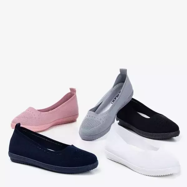 OUTLET Graue Slip-On-Sneakers für Damen Vlora - Schuhe