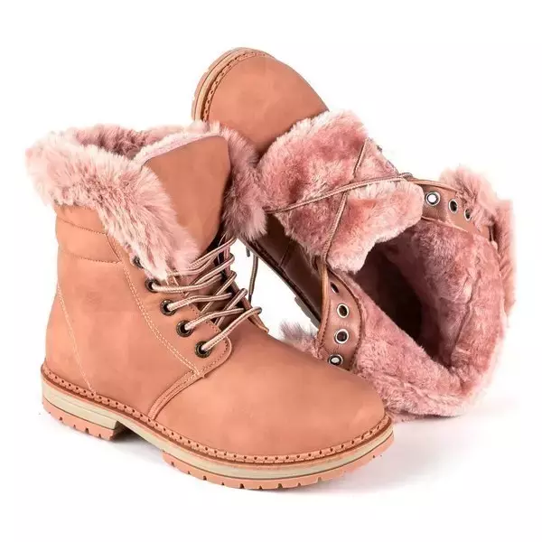 Rosa warme Stiefel Simi - Footwear