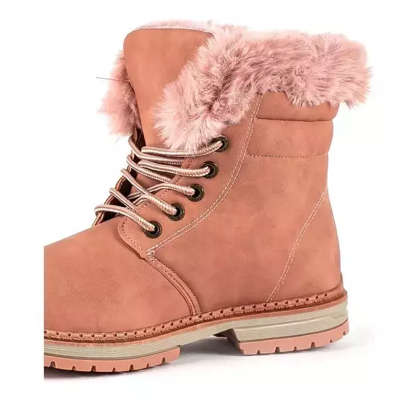 Rosa warme Stiefel Simi - Footwear