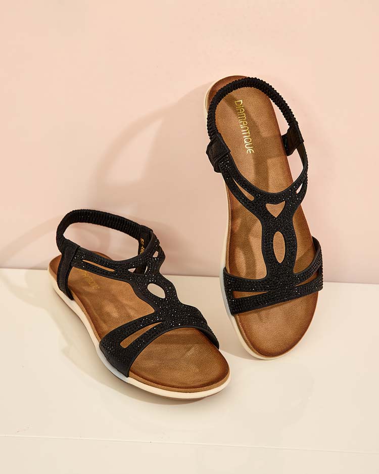 Royalfashion Damen Sandalen Owic