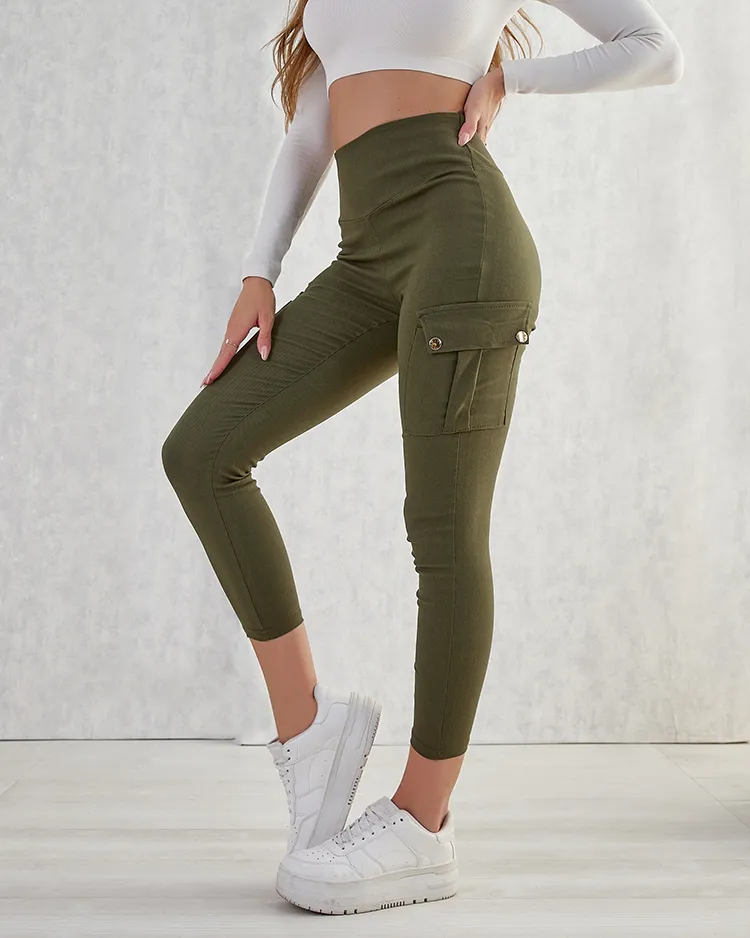 Royalfashion Damen Stoff-Kampfhose