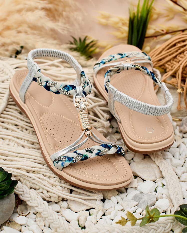 Royalfashion Dekorierte Damen Memti Sandalen