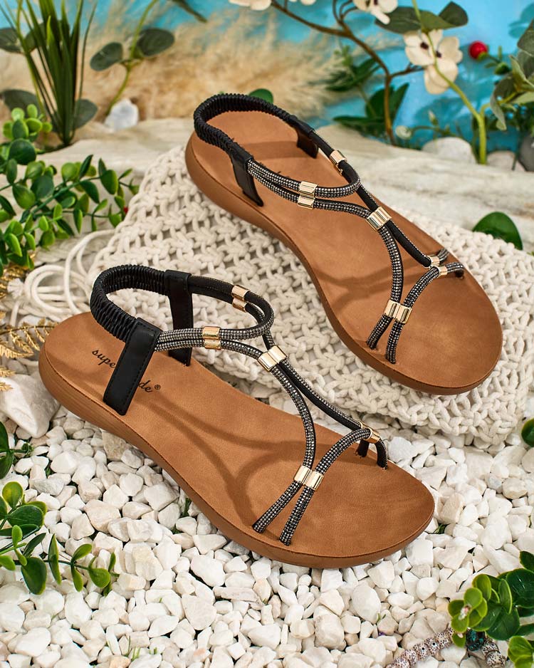 Royalfashion Dekorierte Damen Uwiz Sandalen