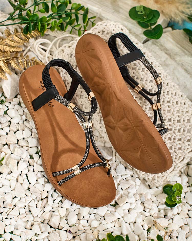 Royalfashion Dekorierte Damen Uwiz Sandalen