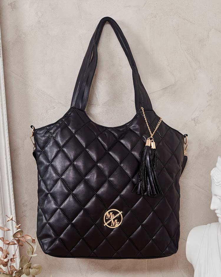 Royalfashion Gesteppte Shopper-Handtasche für Damen