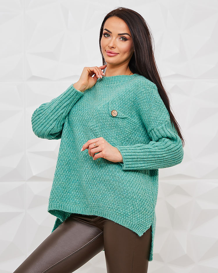 Royalfashion Women's Mint Sweater