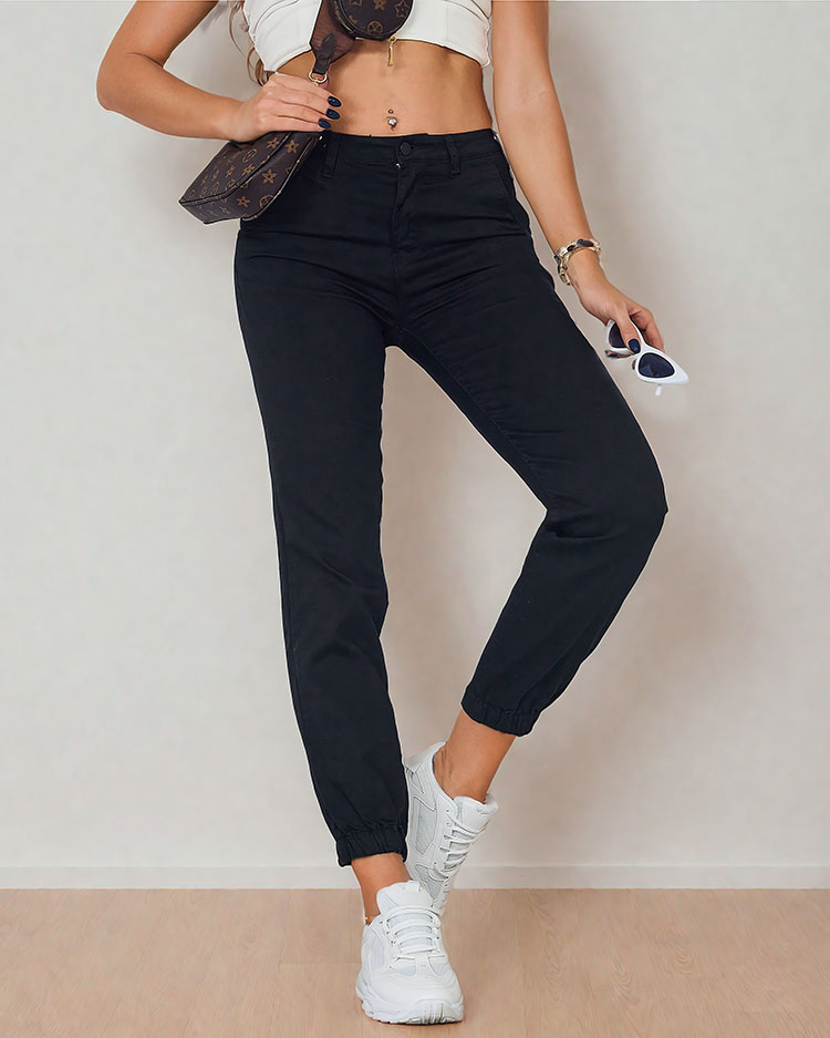 Royalfashion Damen Röhrenjeans