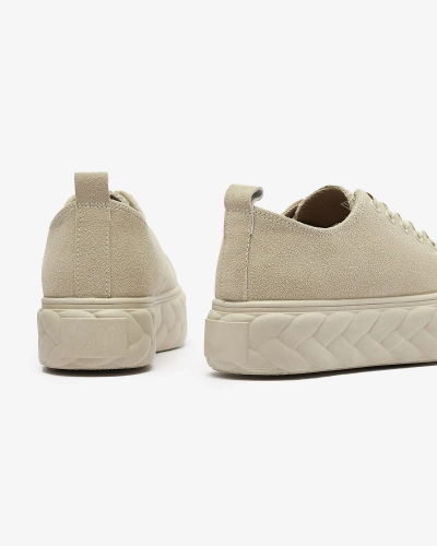 Beige Damen Plateau-Sneaker Sedix - Footwear
