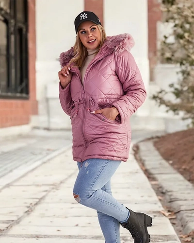 Royalfashion Steppjacke für Damen in rosa