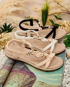 Royalfashion Dekorierte Damen-Sandalen Ummen