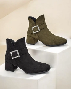 Damen Stiefeletten von Royalfashion mit niedrigem Absatz Vetti