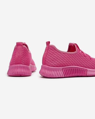 Fuchsia Sportschuhe für Damen aus Stoff Vobbu- Footwear