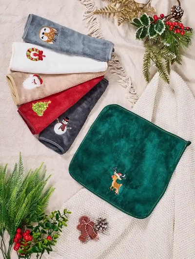 Royalfashion Weihnachtshandtuchset Frohe Weihnachten