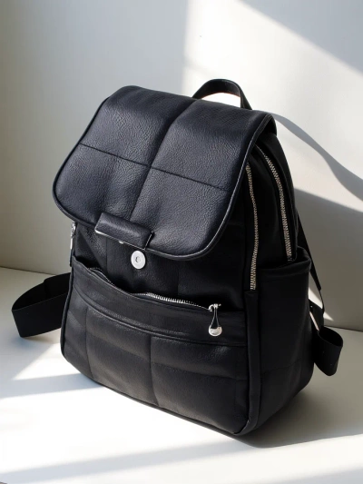 Royalfashion Damen-Ökoleder-Rucksack