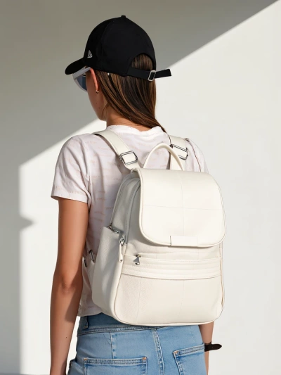 Royalfashion Damen Eco-Leder Rucksack