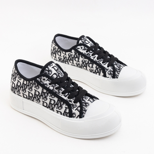 Чорні жіночі кеди з принтом Mieko