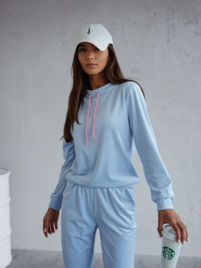 Royalfashion Damen Velour-Style Trainingsanzug Set