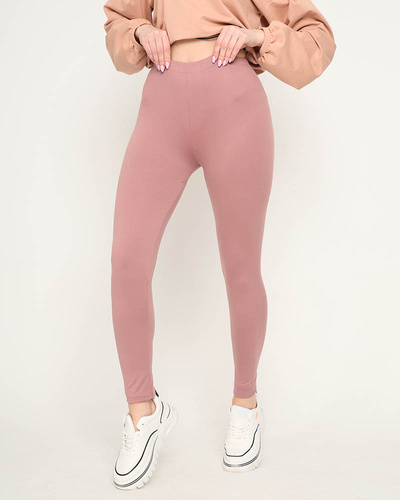 Dunkelrosa Damen-Leggings - Kleidung