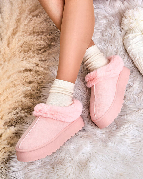 Royalfashion Damen Kurzstiefel a'la Schneestiefel Kapfiee