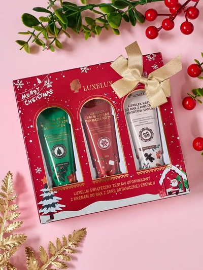 Luxelux Weihnachts-Handcremeset aus der Botanicals-Serie 25g