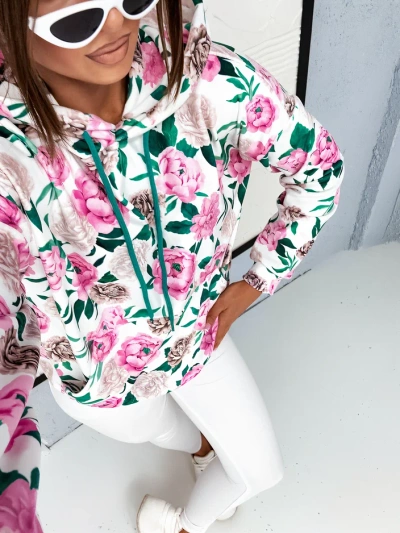 Royalfashion Floral Damen Sweatshirt a'la Velvet