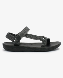 Royalfashion Graphite Damen-Sport-Sandalen Beterika