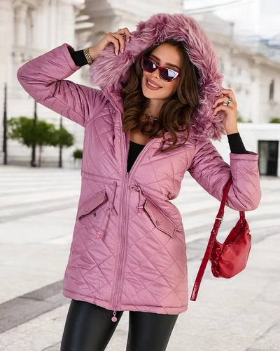 Royalfashion Steppjacke für Damen in rosa