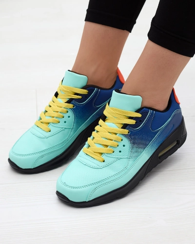 Темно-сині та м'ятні жіночі спортивні туфлі Lenery - Взуття