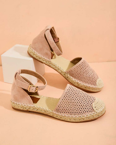 Royalfashion Damen Felle Espadrilles