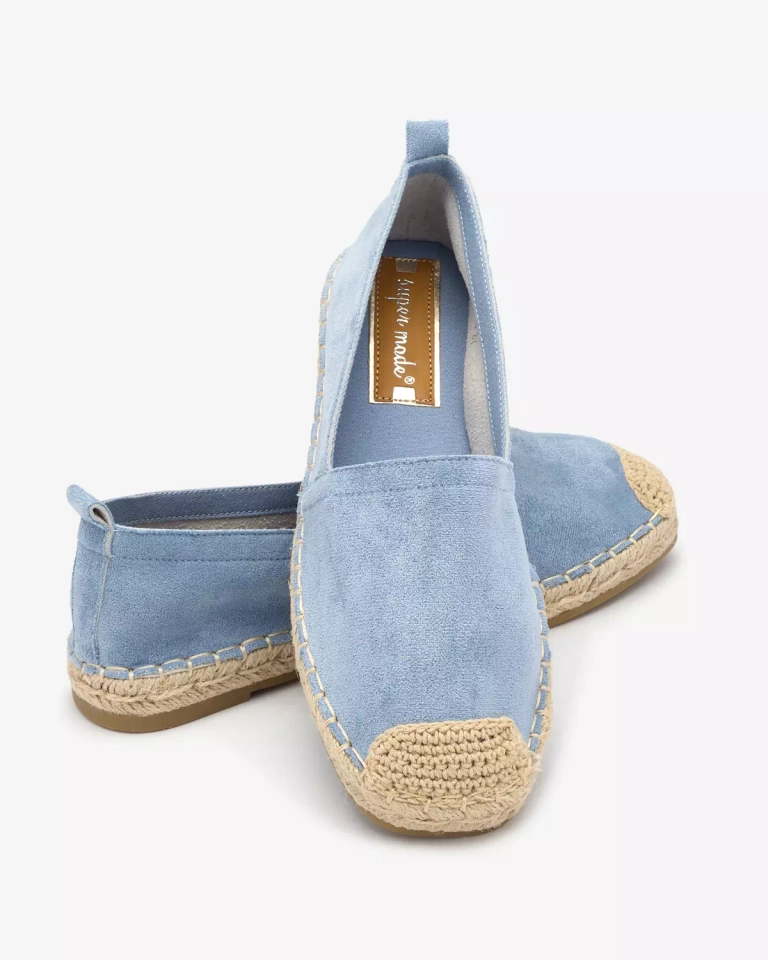Royalfashion Blaue Damen-Espadrilles Lessilla