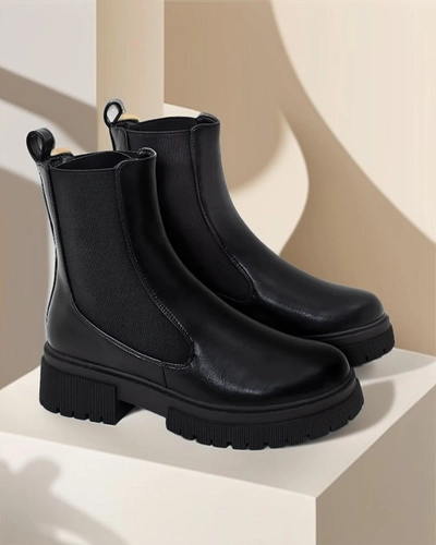 Royalfashion Eko Leder Damenstiefel Eri