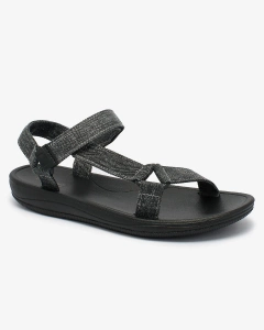 Royalfashion Graphite Damen-Sport-Sandalen Beterika