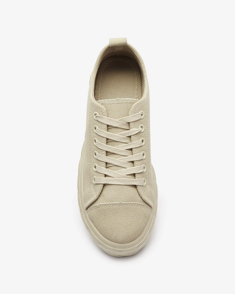 Beige Damen Plateau-Sneaker Sedix - Footwear