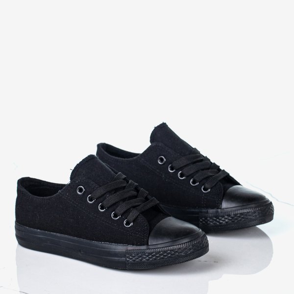 Franklin Black Kids Sneakers - Schuhe