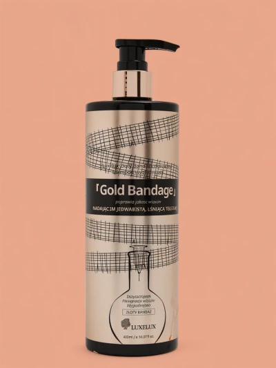 Luxelux Gold Band Haarglättendes Shampoo 400 ml