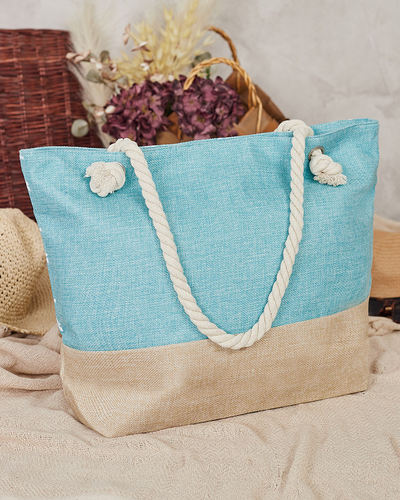 Royalfashion Stofftasche im Urlaubsmuster für die Schulter