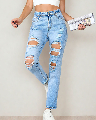 Royalfashion Women's mom jeans