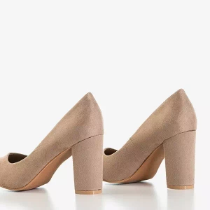 OUTLET Beige Pumps am Amelle-Posten - Schuhe