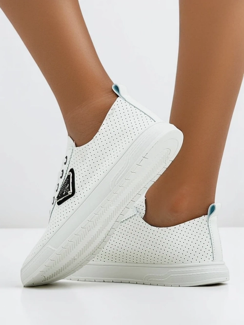 Royalfashion Жіночі спортивні туфлі на шнурівці з принтом Fennie