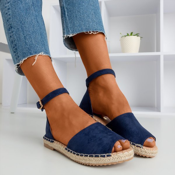 Royal Navy Blue Espadrilles - Schuhe 1