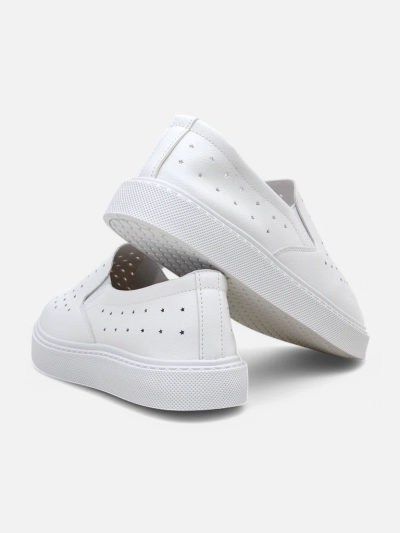 Royalfashion Damen perforierte Slipper Emayla