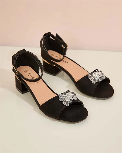 Royalfashion Damen Voleso Strass-Sandalen