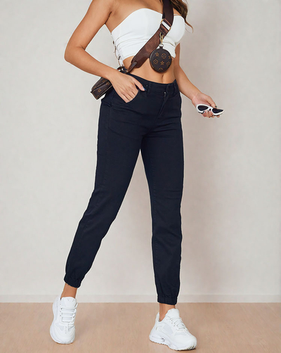 Royalfashion Damen Röhrenjeans